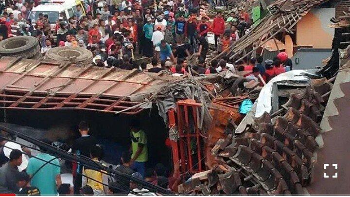 Begini Kondisi Kecelakaan Truk yang Tewaskan 12 Orang di Brebes 