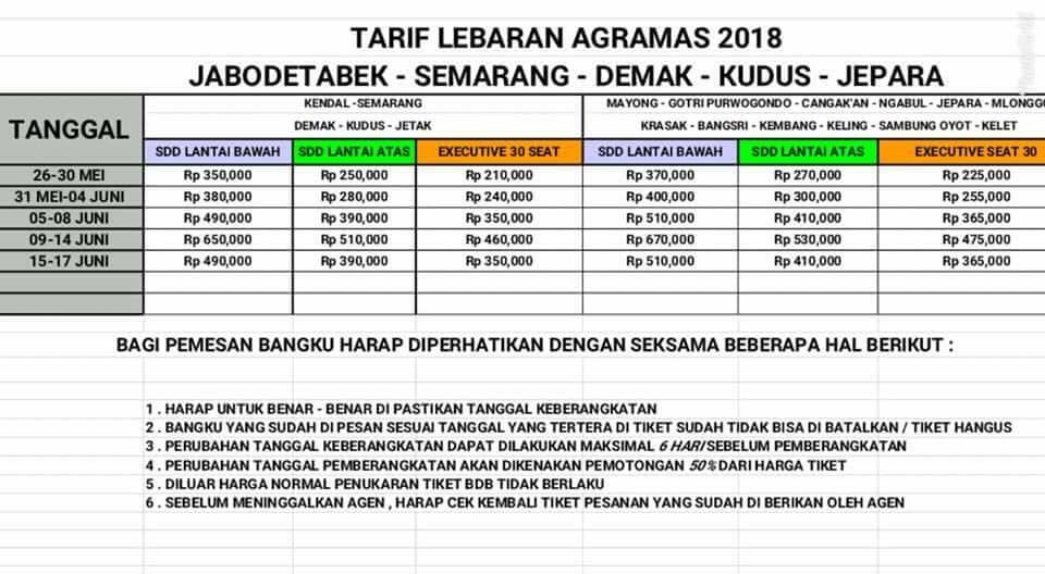 Agan Mau Naik Bus Tingkat AKAP Ini Gan Trayek dan 