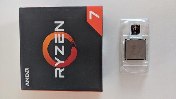AMD RYZEN 7 1800X second normal