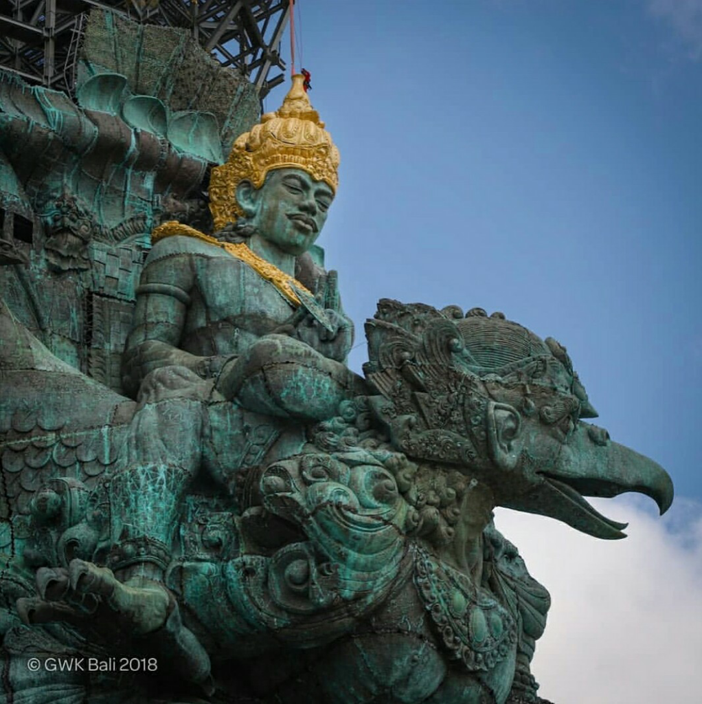 Hari Ini Patung Garuda Wisnu Kencana  Dipasupati dan 