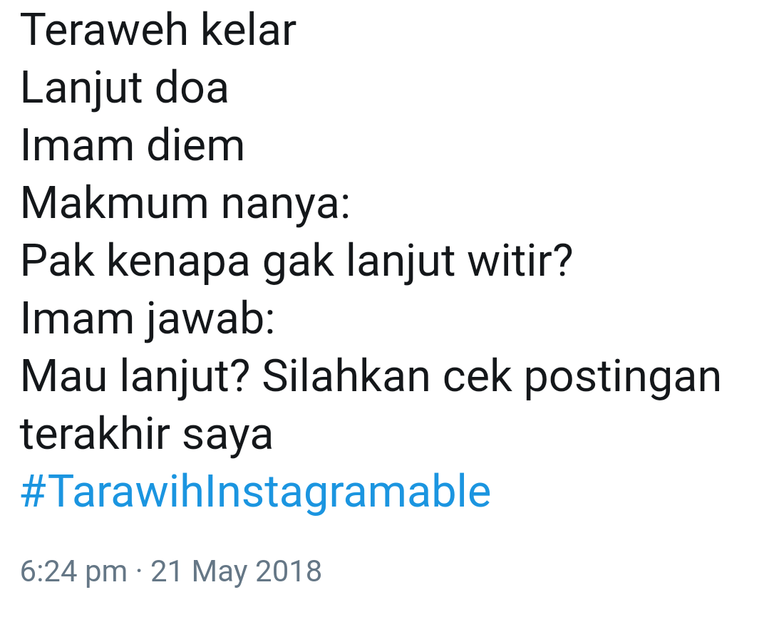 Ngabuburit Bareng Tagar #tarawihinstagramable