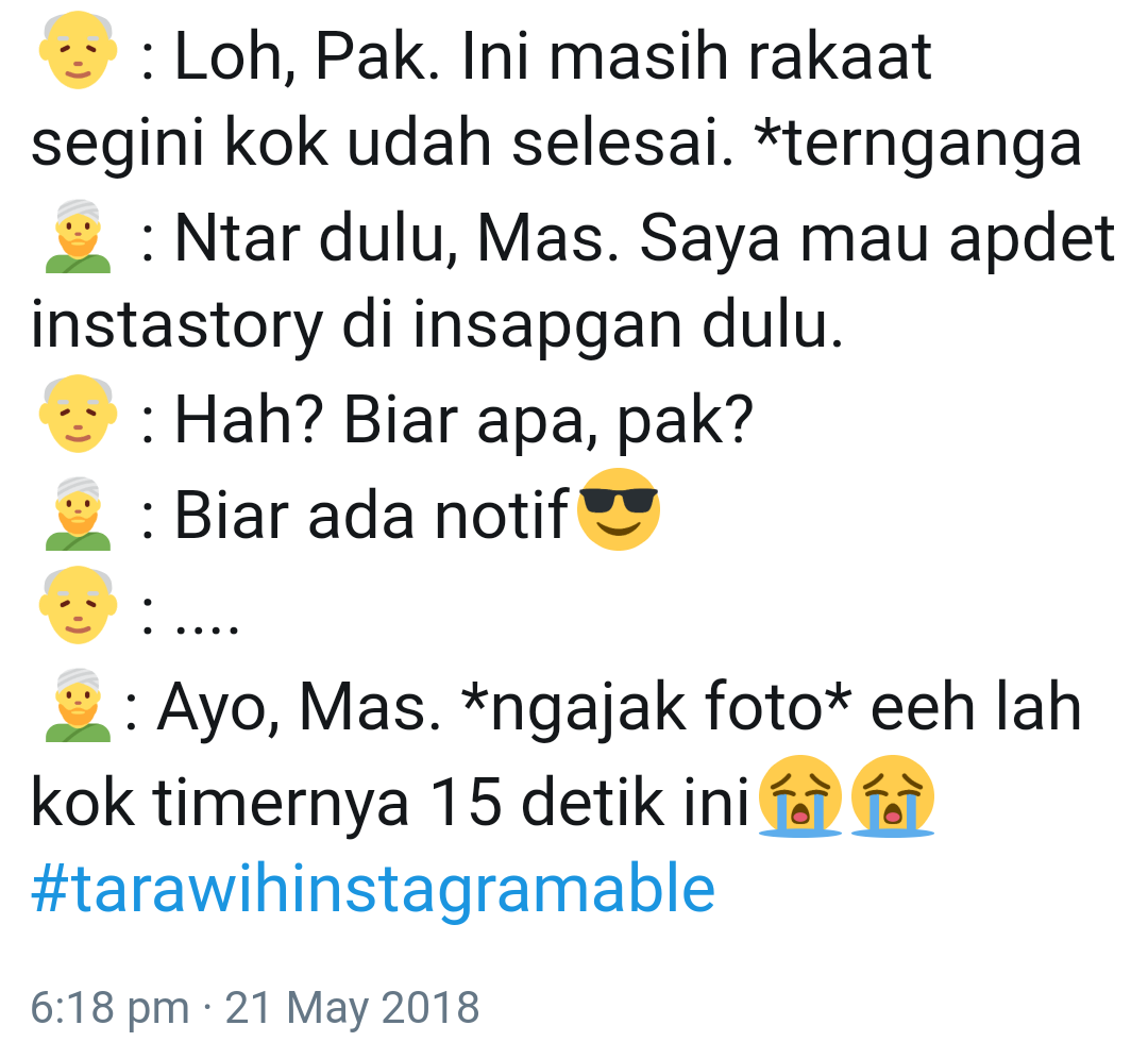 Ngabuburit Bareng Tagar #tarawihinstagramable