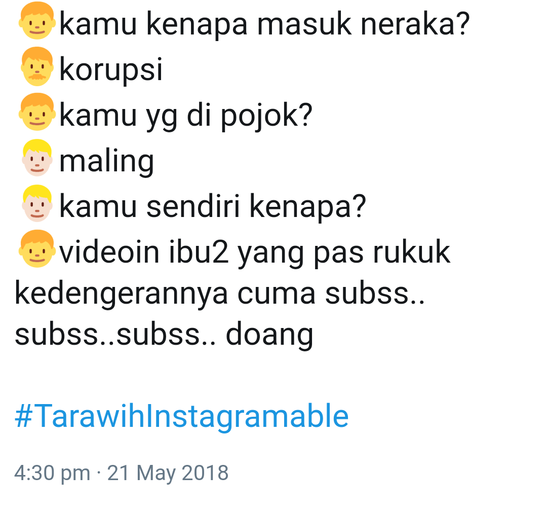 Ngabuburit Bareng Tagar #tarawihinstagramable