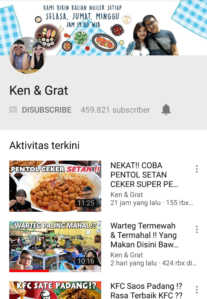 7 Youtuber Kuliner Terbaik Indonesia