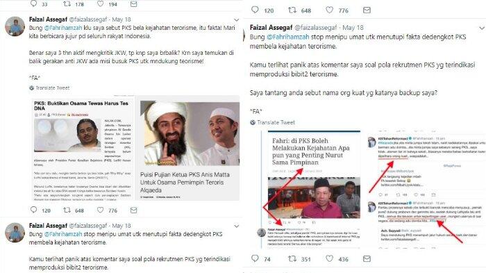 Faizal Assegaf: Fahri Stop Menipu Semua Fakta Akan Saya Adukan ke Polri,