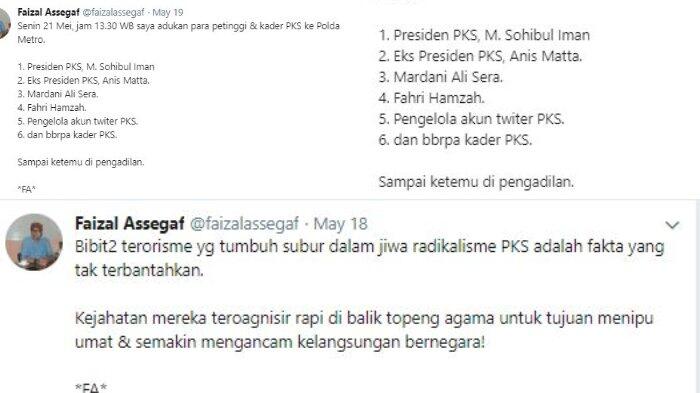Faizal Assegaf: Fahri Stop Menipu Semua Fakta Akan Saya Adukan ke Polri,