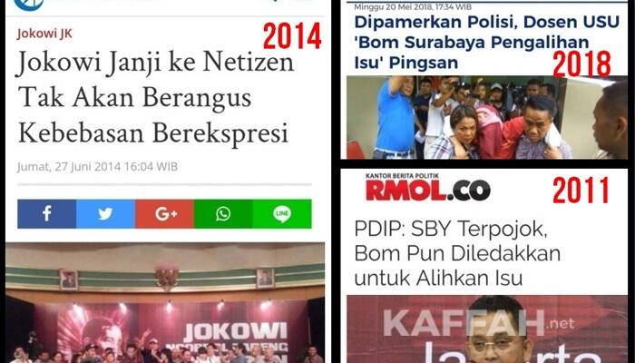 Jokowi Pernah Janji Ke Netizen Tak Akan Berangus Kebebasan Berekspresi, Nyatanya?