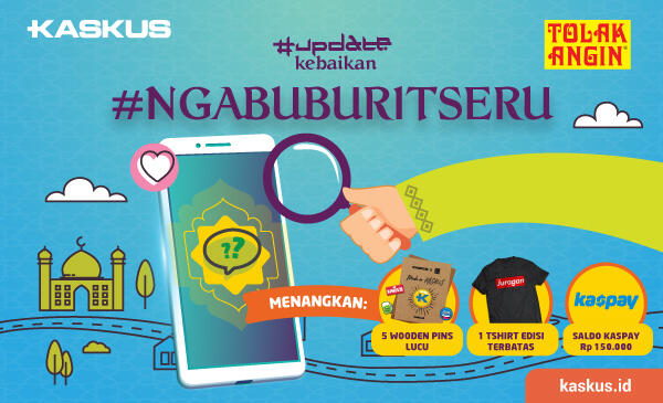 Daripada Bosan Nungguin Beduk Berbuka, Mending Ikutan Kuis #NGABUBURITSERU Aja!