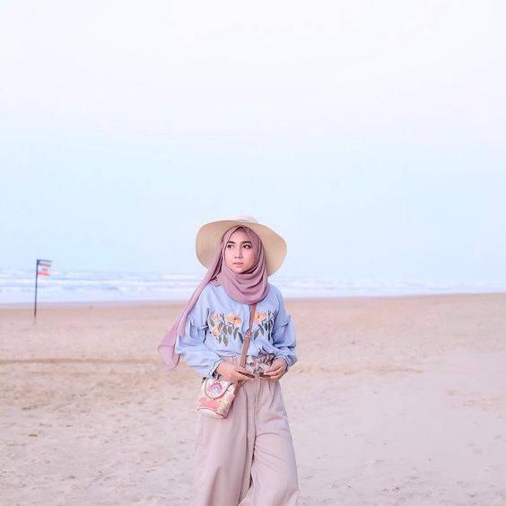 11 Mix and Match Baju Bernuansa Pastel Ini Bikin Hati Saat Ramadan Ikutan Adem