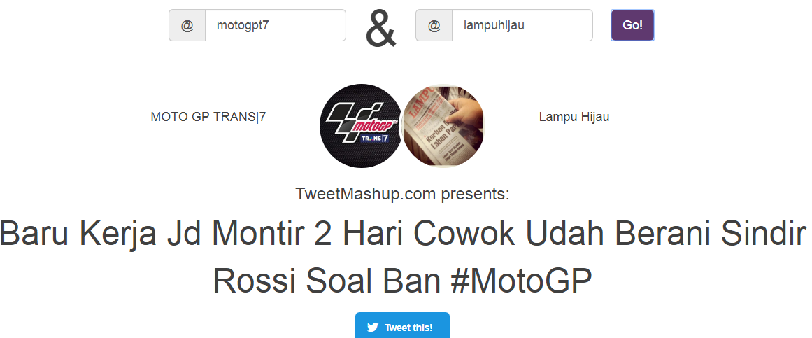 Tweetmashup.com, aplikasi twitter pengocok perut!