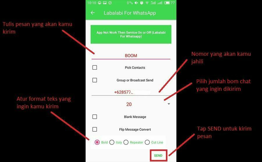 Ketipu Jual Beli Online dan Ingin Membalasnya? Kirim Bom Chat Aja