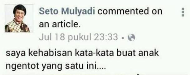 Baru Sunat, Siswa SD Menghamili Siswi SMP.Ucapan Si Bapak Bikin Emosi dan Jengkel