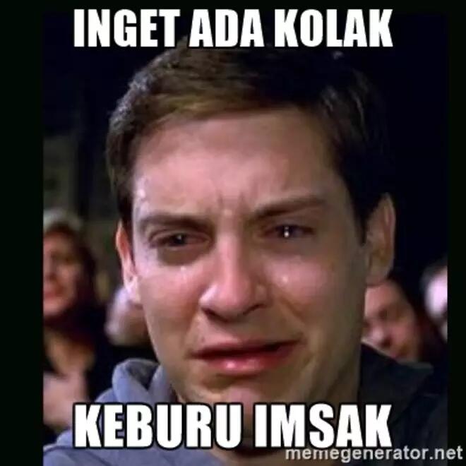 9 Meme Keburu Imsak ini Kocak Abis, Kamu Pernah Ngalamin Gak?