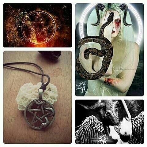 666 Satanic Necronomic Gothic Witch Amulet 777 Update!!!
