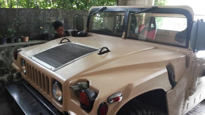 Gegerkan Warga Sleman, Pria 60 Tahun Ini Bisa Ciptakan Mobil Hummer KW Super