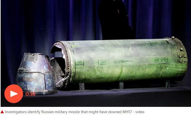 MH17 downed by Russian military missile system, say investigators