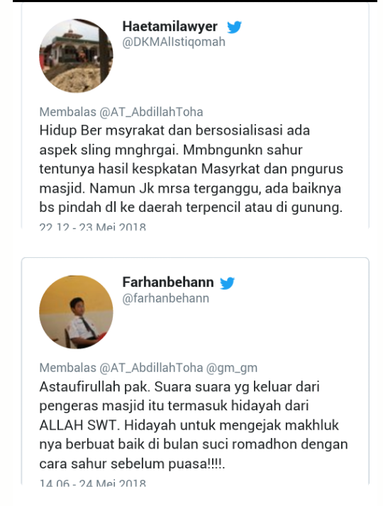 Ajakan Menggunakan Pengeras Suara Masjid 'Dengan Bijak' Menjadi Viral