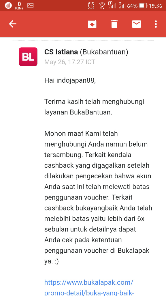 Bukalapak Menjebak Konsumen