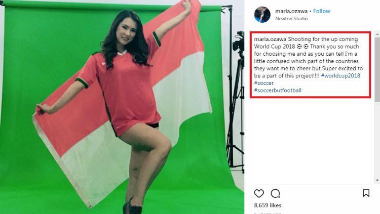Viral, Bintang Porno Ini Pakai Kostum Timnas Indonesia !!!