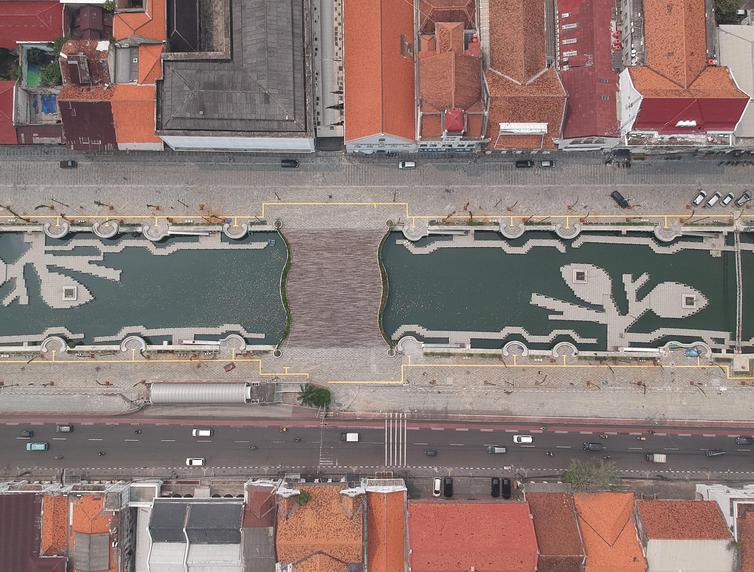 FOTO: Terinspirasi Sungai di Korsel, Begini Indahnya Kali Besar Kota Tua