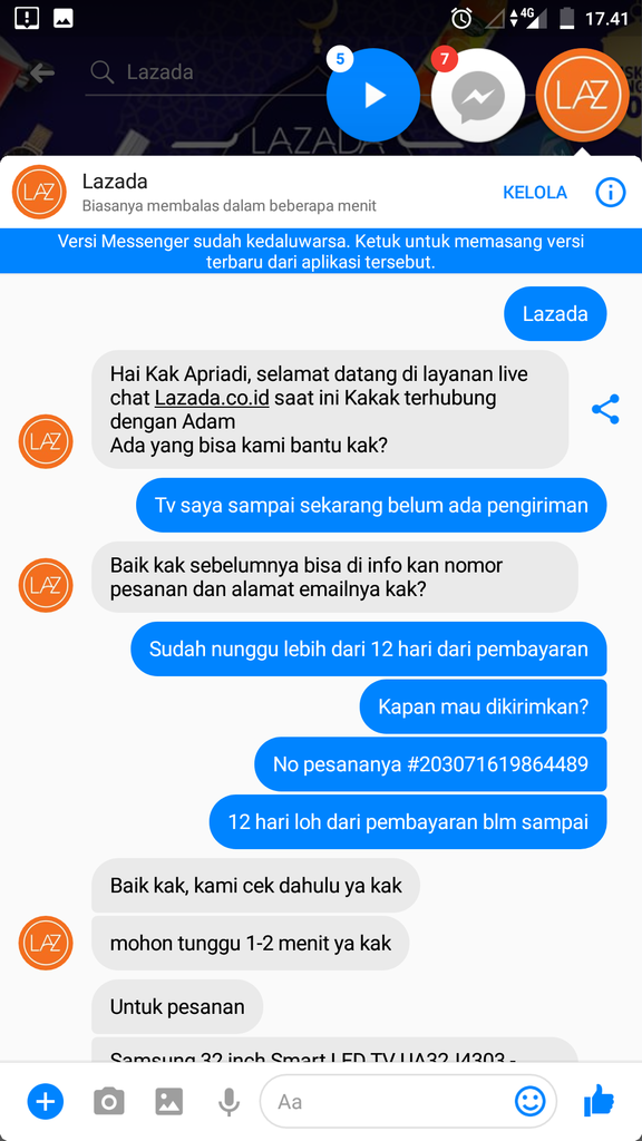 BELI BARANG GHOIB DI LAZADA SAMPE SKRG BLM DIKIRIM