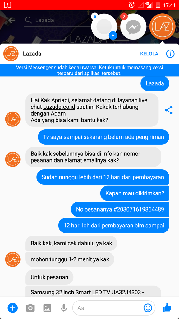 BELI BARANG GHOIB DI LAZADA SAMPE SKRG BLM DIKIRIM
