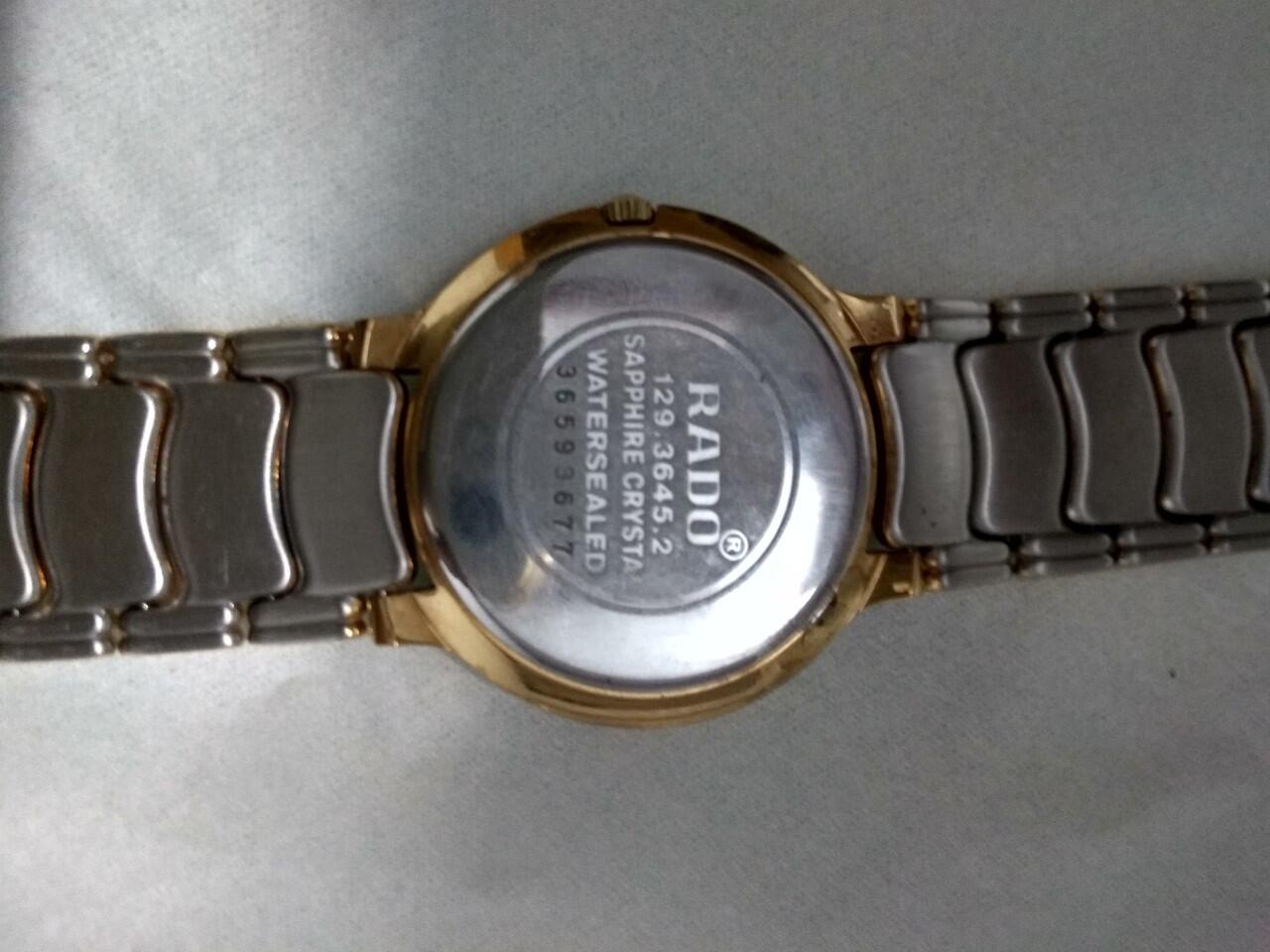Permisi agan agan, mau tanya Tentang RADO Warisan kakek