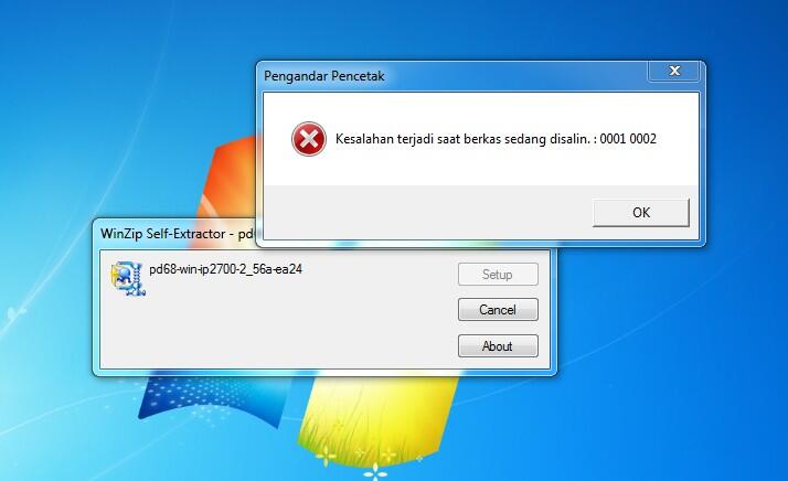 tidak bisa istall driver canon