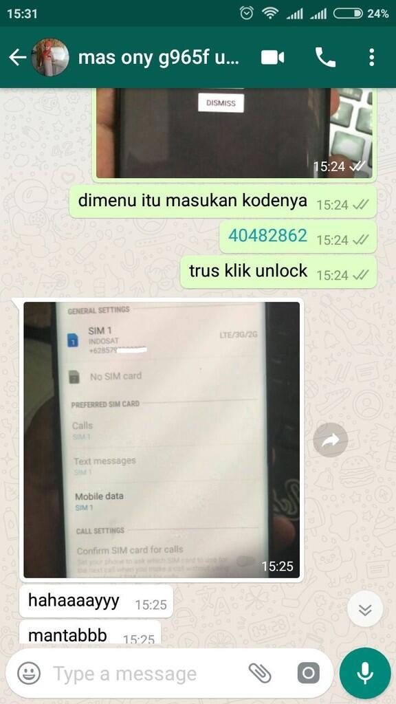 Jual Jasa Unlock Jaringan Permanent Samsung,LG,Blackberry 