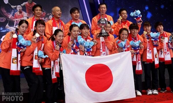 Setelah 37 Tahun, Jepang Kembali Juara Piala Uber
