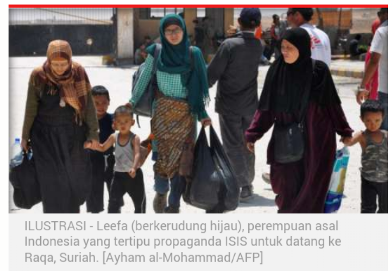 Terlibat ISIS, Mahasiswi Tulungagung Diusir Dari Suriah