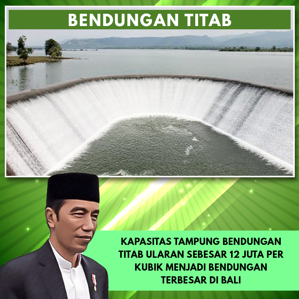 Bendungan Baru Terbesar di Bali Senilai Rp 486 M