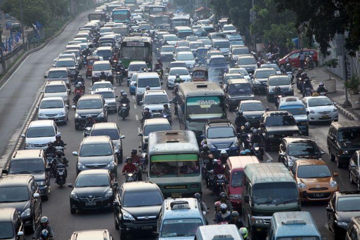 Macet Jakarta kalahkan London dan New York