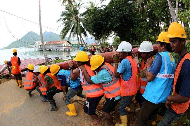 Program LISSA Banyak Membuat Warga Pedalaman Kalimantan Dapat Tersenyum