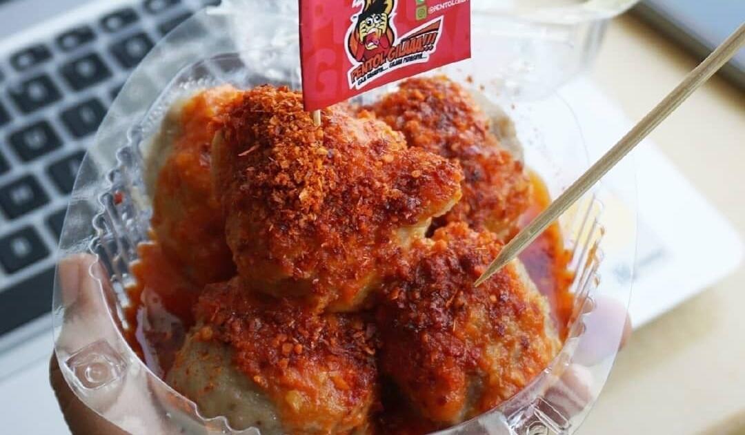 Pentol Gila dari Surabaya, Camilan Membakar Lidah Buat Penggila Pedas