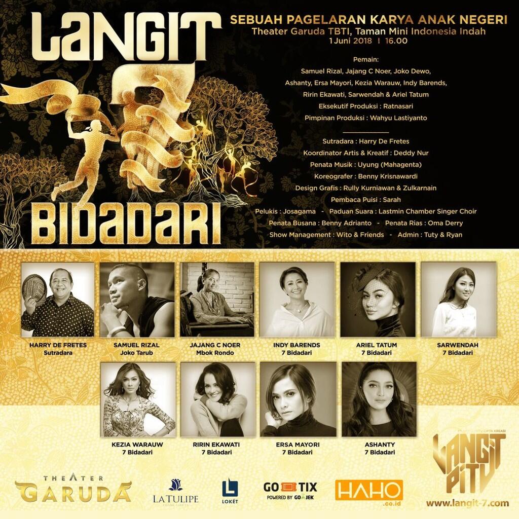 Drama Musikal Langit Tujuh Bidadari Menghadirkan 7 Bintang