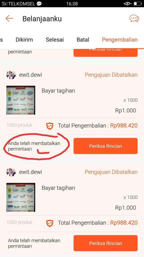 Penipuan shopee pay 