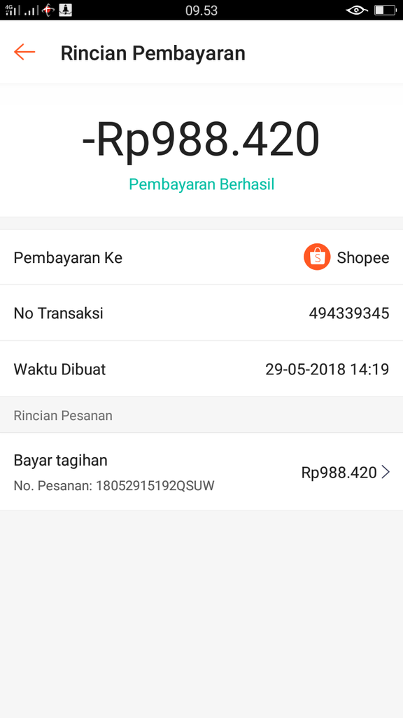 Penipuan shopee pay 