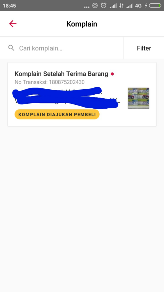 Lemahnya Posisi Konsumen bukalapak.com