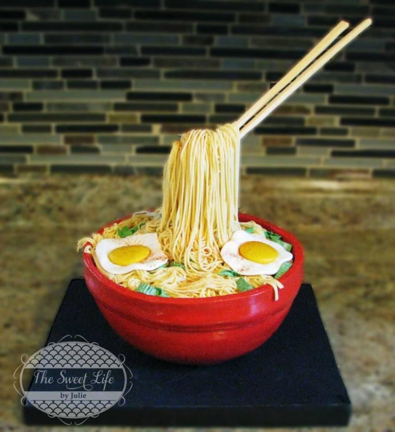 10 Kue Berbentuk Mi Ini Bikin Kamu Penasaran Sama Rasanya