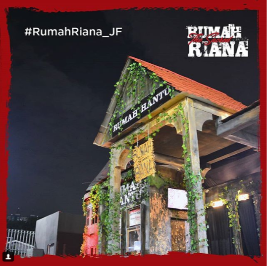 Rumah Hantu Riana, salah satu wahana terseram yang ada di Indonesia. Berani coba ?