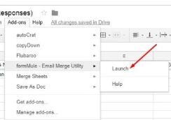 Menggunakan Google Form, Google Sheet &amp; Formmule untuk mengirimkan email 