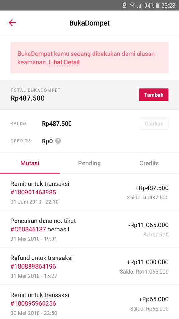 BUKALAPAK Bekukan Dana Pembeli Ronde ke Dua
