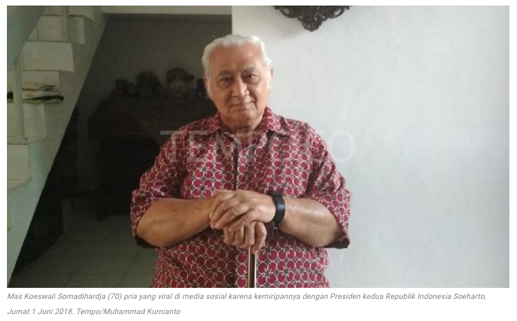Disebut Sebagai Sosok Soeharto di KRL, Kenapa Koeswali Membantah