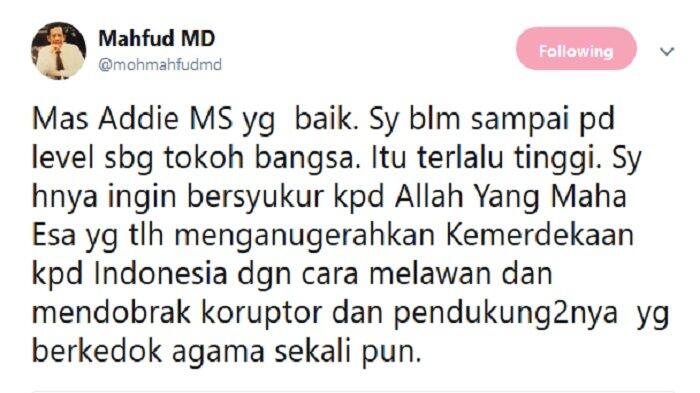 Mahfud SebutPKS Lahirkan2Koruptor Besar:Dobrak Koruptor&Pendukungnya yg BerkedokAgama