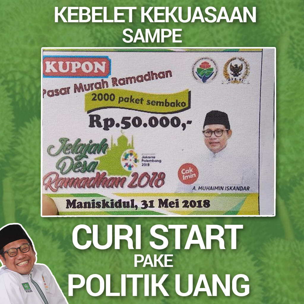 Cak Imin Dukung KPU Larang Eks Napi Koruptor Nyaleg