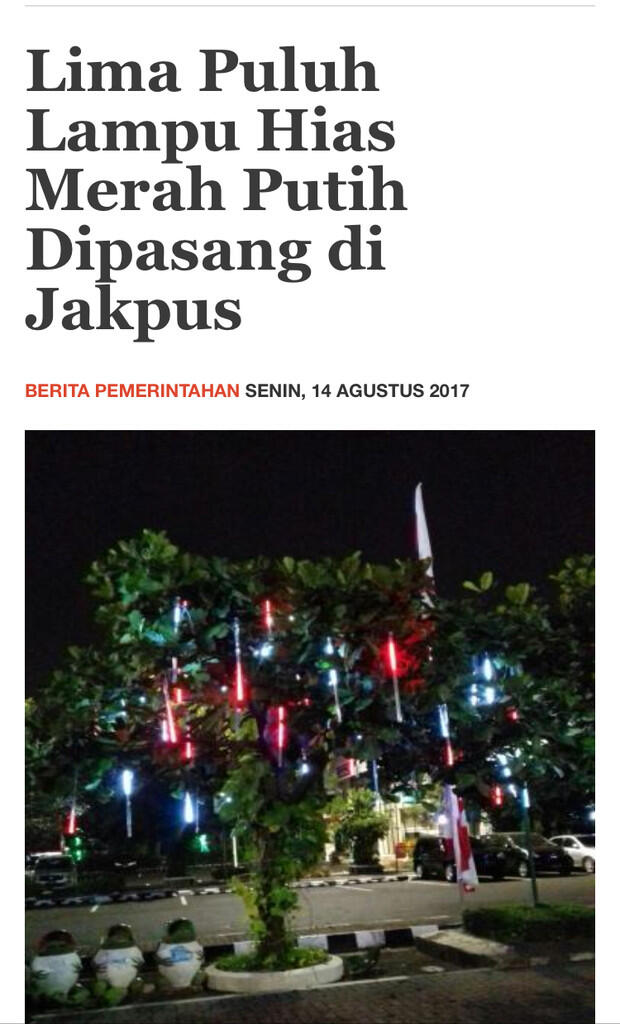 Pohon Plastik, Anies Baswedan: Ini Barang dari Gudang Sudah Dipakai 3 Kali tahun lalu