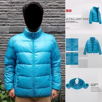 JAKET UNIQLO BULU ANGSA ULTRA LIGHT DOWN ULD/PARKA/HOODIE OUTDOOR JACKET BULANG COWOK
