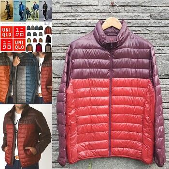 JAKET UNIQLO BULU ANGSA ULTRA LIGHT DOWN ULD/PARKA/HOODIE OUTDOOR JACKET BULANG COWOK