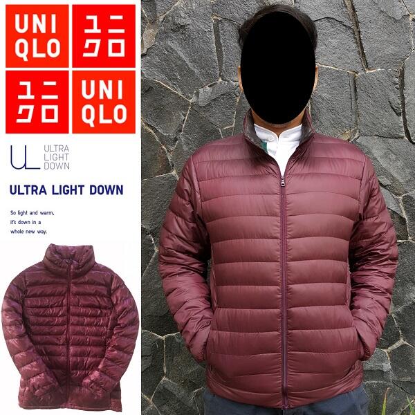JAKET UNIQLO BULU ANGSA ULTRA LIGHT DOWN ULD/PARKA/HOODIE OUTDOOR JACKET BULANG COWOK